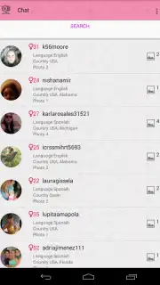 Видео чат для девушек скриншот 16
