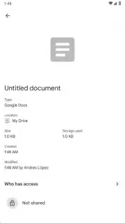 Google Docs скриншот 4