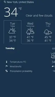 SSuite Dune Weather App скриншот 1