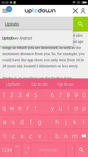Tap Emoji Keyboard скриншот 1