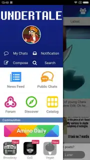 Undertale Amino скриншот 1