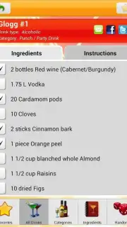 8,500 Drink Recipes Free скриншот 22
