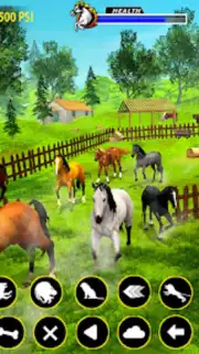 Wild Horse Family Simulator скриншот 3