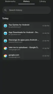 Comet Browser скриншот 11