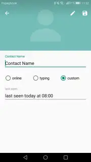 Fake Chat Whatsapp скриншот 10