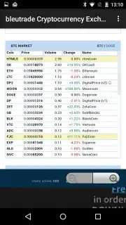 bleutrade скриншот 3