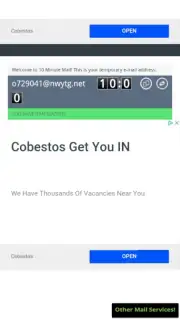 10 Minute Mail скриншот 2