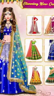 Indian Wedding Dress up games скриншот 11
