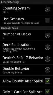 Advantage Blackjack скриншот 2