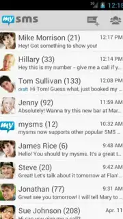 mysms - SMS anywhere скриншот 3
