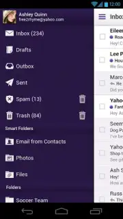 Yahoo Mail скриншот 4
