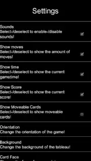 FreeCell Cards скриншот 2