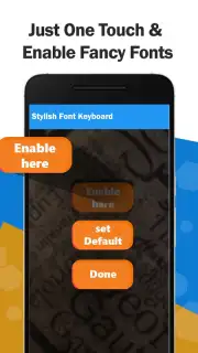 Fancy Fonts Keyboard - Font Style Changer скриншот 4