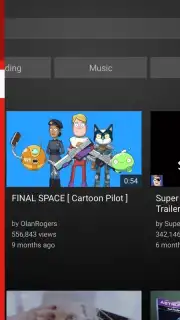 YouTube for Android TV скриншот 5