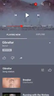YouTube Music (Android TV) скриншот 4