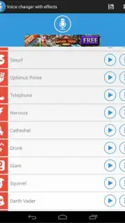Voice Changer With Effects скриншот 5
