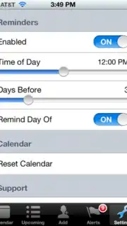 MyCalendar Mobile скриншот 2