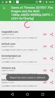 Torrent Search скриншот 1