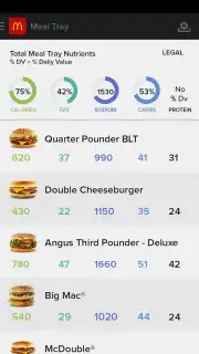 McDonalds Canada скриншот 3