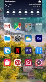 Launcher iOS 17 Lite скриншот 8