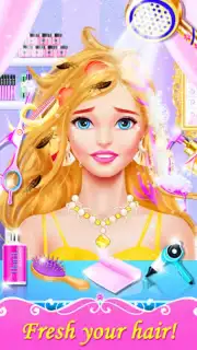 Hair Nail Salon: Makeup Games скриншот 6