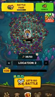 Apexlands- idle tower defense скриншот 6