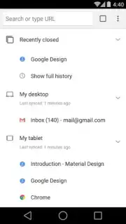 Chrome Beta скриншот 15