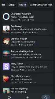 Character AI скриншот 14
