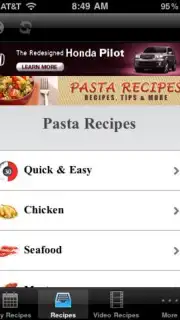 Pasta Recipes скриншот 3