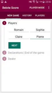Belote Score скриншот 7