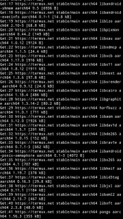 Termux скриншот 1