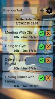 TimelyTask - Simple Task Reminder скриншот 2
