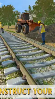 Train Station Construction Railway скриншот 5