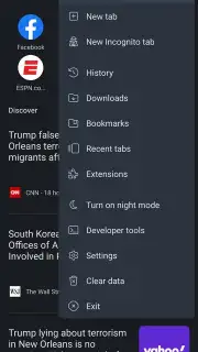 Kiwi Browser скриншот 7