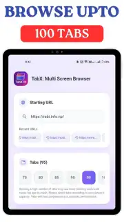 TabX: Multi Screen Browser скриншот 6