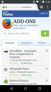 Firefox Beta скриншот 2