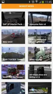 Euro truck simulator 2 mods скриншот 1