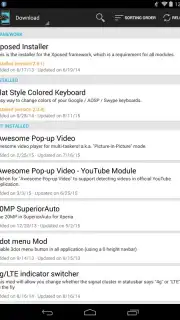Xposed Installer скриншот 3