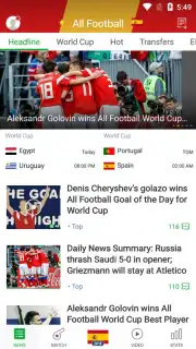 All Football - News & Scores скриншот 1