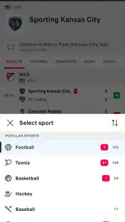FlashScore скриншот 17