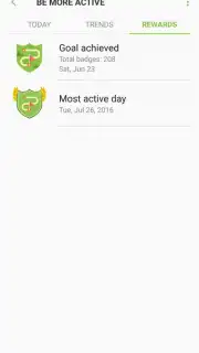 Samsung Health (Android Wear) скриншот 7