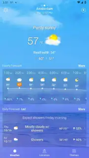 Local Weather Widget скриншот 1