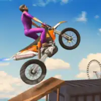 London City Motorbike Stunt Riding Simulator